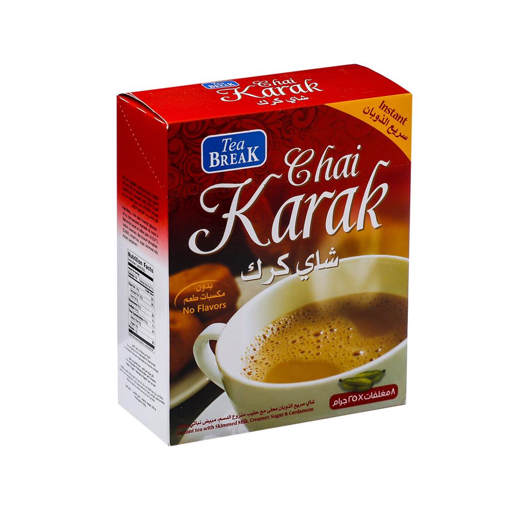 چای کرک تی بریک با طعم هل – بسته 8 عددی (هر ساشه 25 گرم)
