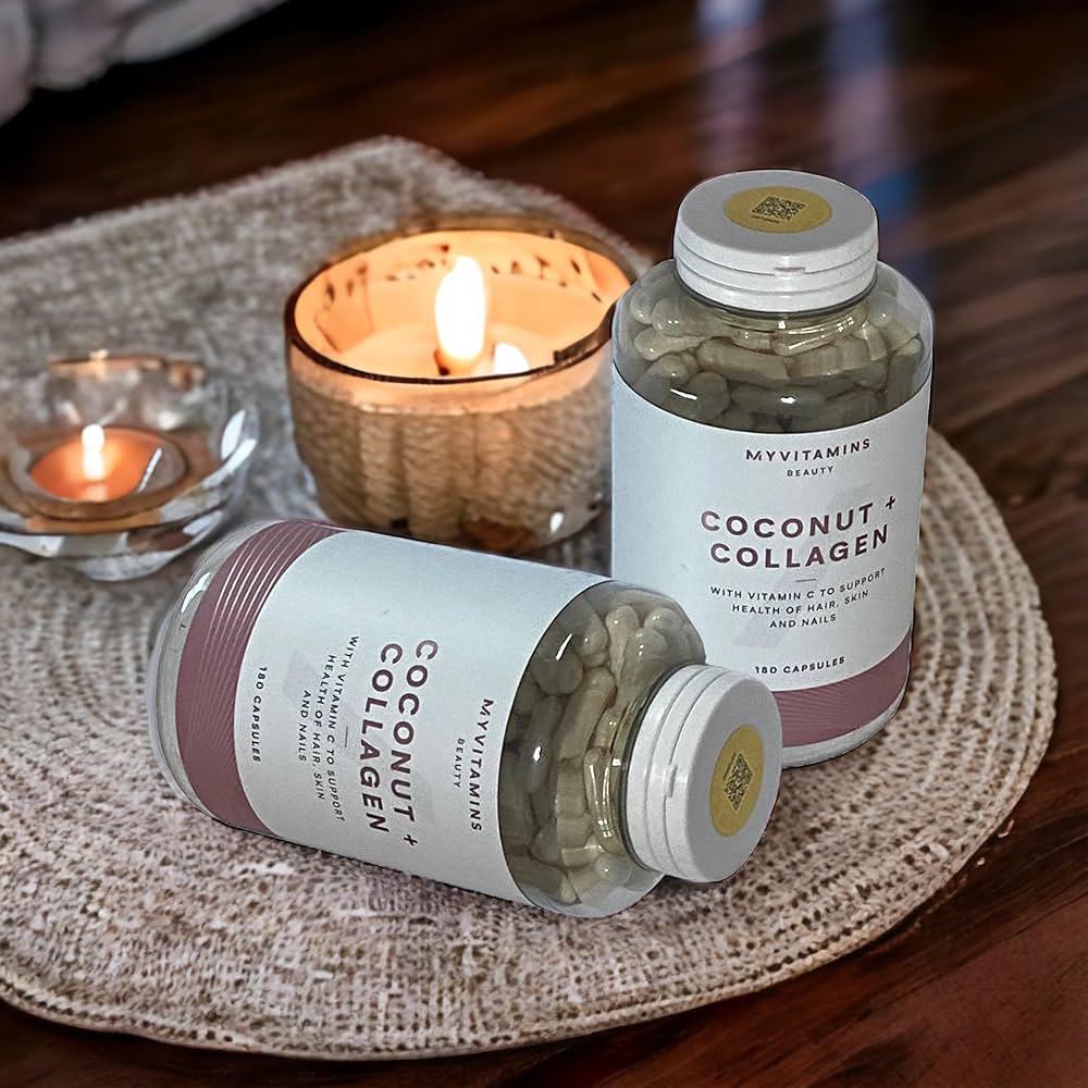 کپسول Coconut + Collagen برای 5 مزیت اصلی پوست و مو